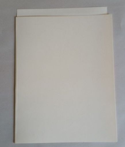 Picture of RC30-3 TOP BIND STAPLE  IVORY CLIENT RETURN/REPORT COVERS