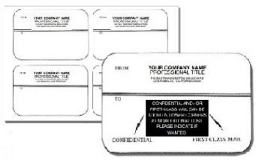 Picture of #SA-PML CUSTOM PRINTED MAILING LABELS