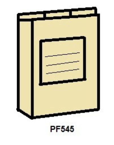 Picture of PF545 MANILA LEGAL 2 PC. FILE FLDRS W/ TITLE BOX & FASTENERS