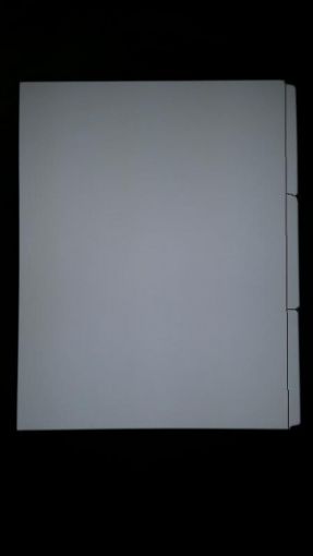 Picture of 300-3 SIDE TAB  "BLANK" POSITION  #3