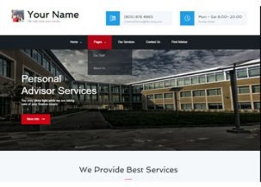 Picture of Business Website