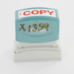 Picture of 1359X "COPY" PRE-INKED RED X-STAMPER