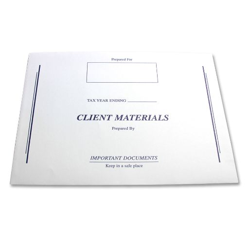 Picture of CTM-BL CLIENT TAX MATERIALS BLUE IMPRINT ENVELOPE