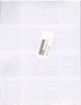 Picture of 5208 | Blank Laser Paper - One Vert. Perf & 3 Horizontal Perfs for Form 5206